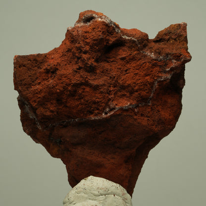 Calcit-Kristallstufe mit roter Hämatit-Kruste auf Matrix Unbekannt 90*76*32mm #14874