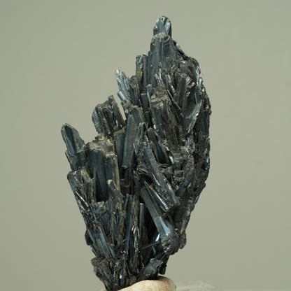 Stibnit, Antimonit Xikuangshan Mine, Lengshuijiang, Hunan, China 74*36*24mm #14877