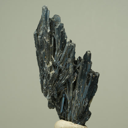 Stibnit, Antimonit Xikuangshan Mine, Lengshuijiang, Hunan, China 74*36*24mm #14877