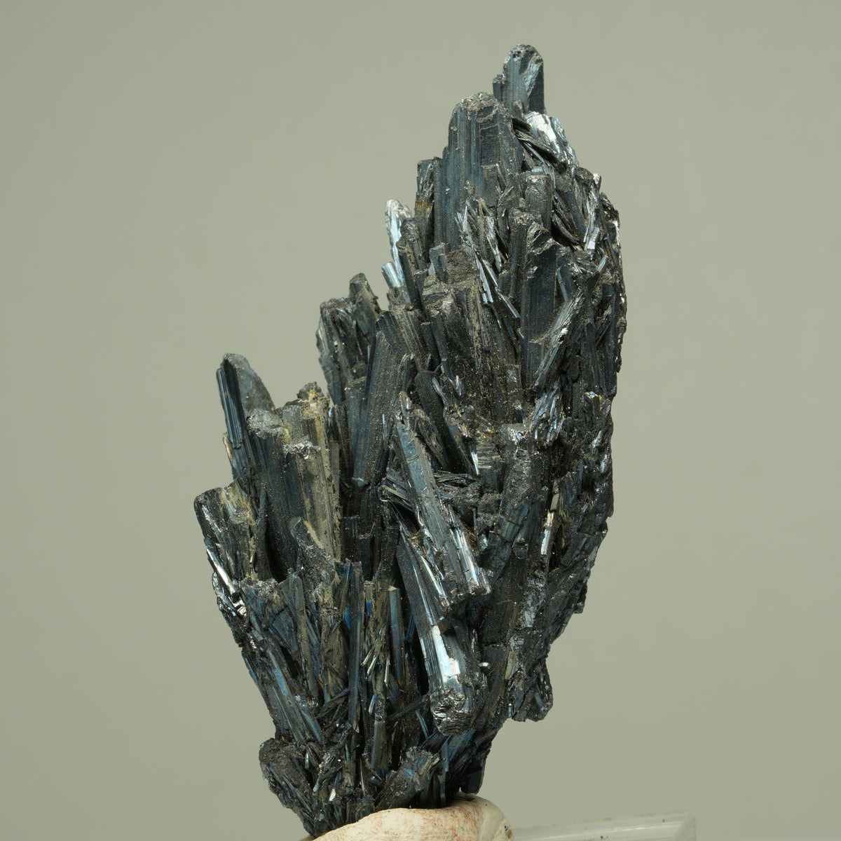Stibnit, Antimonit Xikuangshan Mine, Lengshuijiang, Hunan, China 74*36*24mm #14877