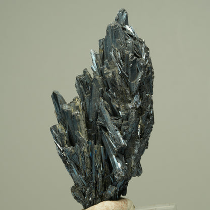Stibnit, Antimonit Xikuangshan Mine, Lengshuijiang, Hunan, China 74*36*24mm #14877