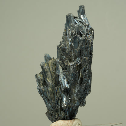 Stibnit, Antimonit Xikuangshan Mine, Lengshuijiang, Hunan, China 74*36*24mm #14877