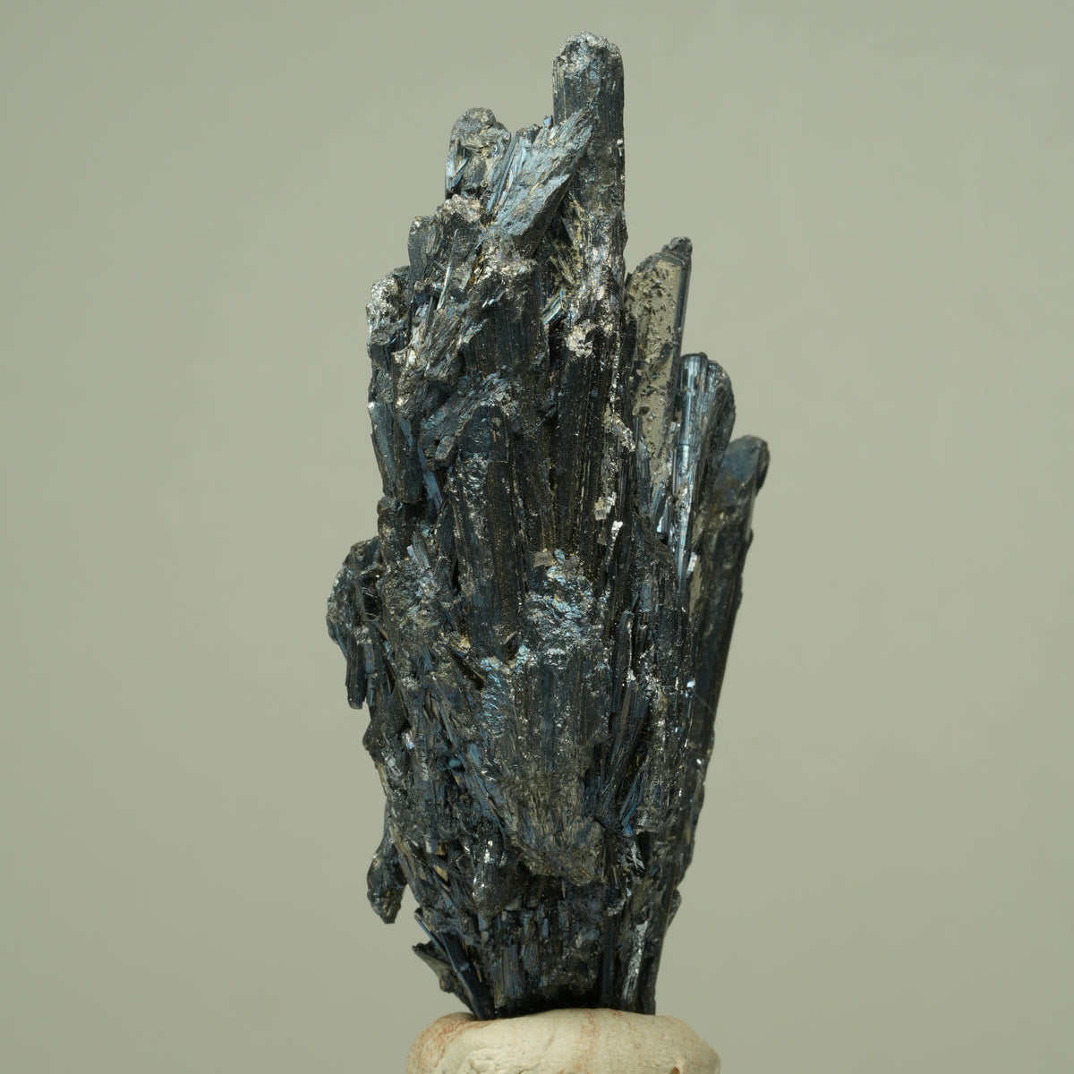 Stibnit, Antimonit Xikuangshan Mine, Lengshuijiang, Hunan, China 74*36*24mm #14877