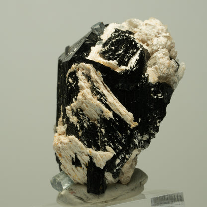 Aquamarin XX, Hyalit Opal, Orthoklas, Schörl Turmalin Erongo, Namibia 49*39*28mm #14887