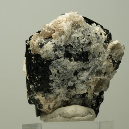 Aquamarin XX, Hyalit Opal, Orthoklas, Schörl Turmalin Erongo, Namibia 49*39*28mm #14887