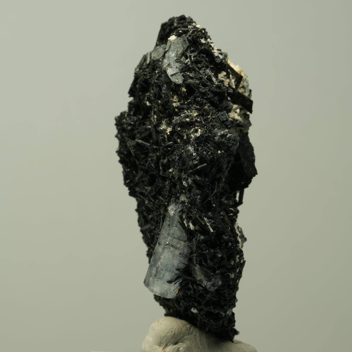 Seltene Aquamarin XX, Orthoklas auf Schörl Turmalin Erongo, Namibia 57*37*21mm #14888