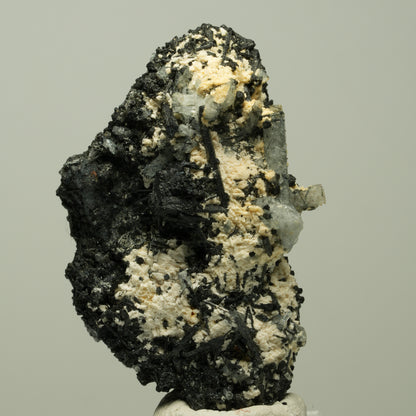 Seltene Aquamarin XX, Orthoklas auf Schörl Turmalin Erongo, Namibia 57*37*21mm #14888