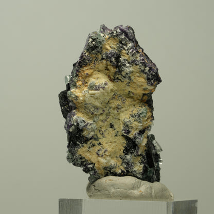 Aquamarin, Fluorit Würfel, Schörl Turmalin, Orthoklas Erongo, Namibia 51*29*26mm #14889