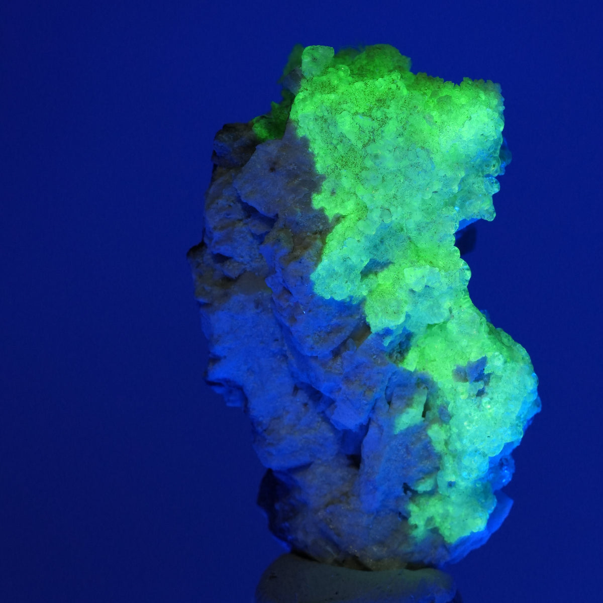 Aquamarin, Hyalit Opal auf Schörl Turmalin, Orthoklas Stufe Erongo, Namibia 48*27*23mm #14891