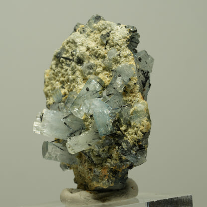 Aquamarin, Fluorit, Schörl Turmalin, Orthoklas, Muskovit Erongo, Namibia 40*33*23mm #14893