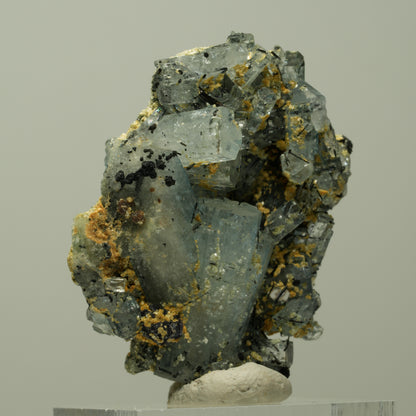 Aquamarin, Fluorit, Schörl Turmalin, Orthoklas, Muskovit Erongo, Namibia 40*33*23mm #14893
