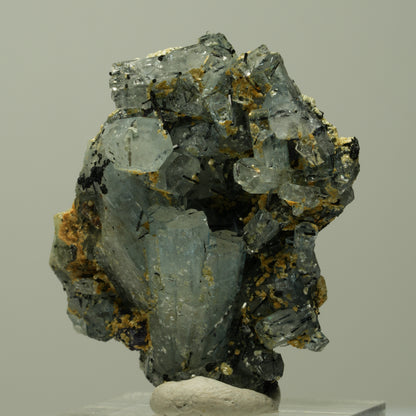 Aquamarin, Fluorit, Schörl Turmalin, Orthoklas, Muskovit Erongo, Namibia 40*33*23mm #14893