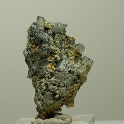 Aquamarin, Fluorit, Schörl Turmalin, Muskovit Stufe Erongo, Namibia 41*26*15mm #14897