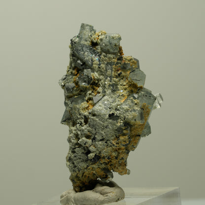 Aquamarin, Fluorit, Schörl Turmalin, Muskovit Stufe Erongo, Namibia 41*26*15mm #14897