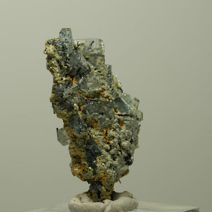 Aquamarin, Fluorit, Schörl Turmalin, Muskovit Stufe Erongo, Namibia 41*26*15mm #14897