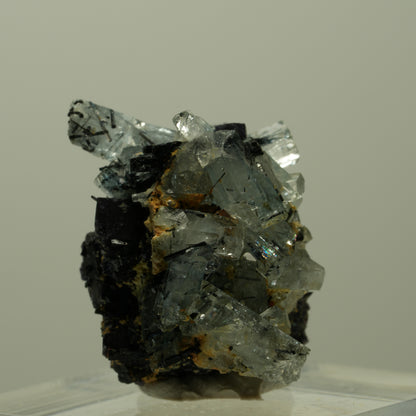 Aquamarin, Fluorit, Schörl Turmalin, Orthoklas, Muskovit Erongo, Namibia 22*20*18mm #14908