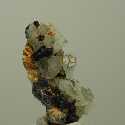 Aquamarin, Fluorit, Schörl Turmalin, Orthoklas, Muskovit Erongo, Namibia 29*16*11mm #14916