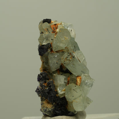 Aquamarin, Fluorit, Schörl Turmalin, Orthoklas, Muskovit Erongo, Namibia 29*16*11mm #14916