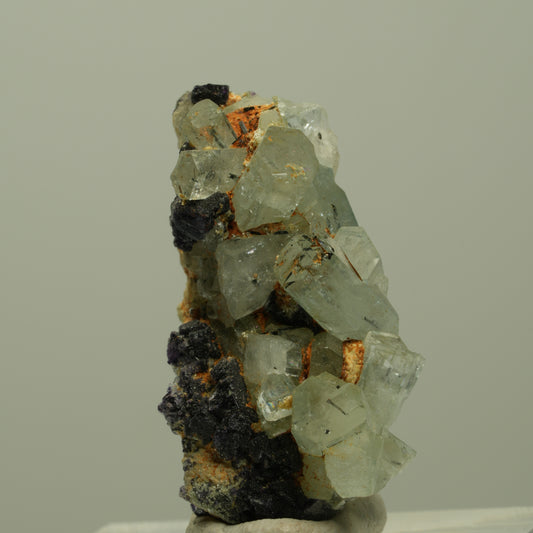 Aquamarin, Fluorit, Schörl Turmalin, Orthoklas, Muskovit Erongo, Namibia 29*16*11mm #14916