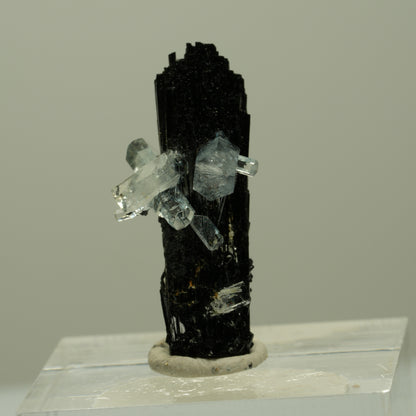 Aquamarin, Schörl Turmalin, Muskovit Stufe Erongo, Namibia 26*12*11mm #14920