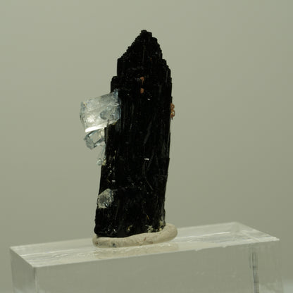 Aquamarin, Schörl Turmalin, Muskovit Stufe Erongo, Namibia 26*12*11mm #14920