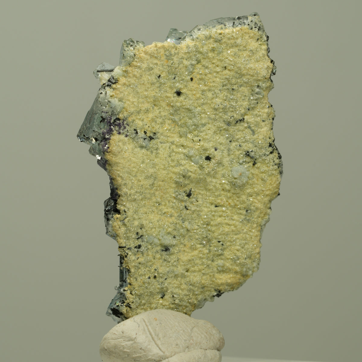 Aquamarin, Fluorit, Schörl Turmalin, Muskovit Stufe Erongo, Namibia 37*21*9mm #14922
