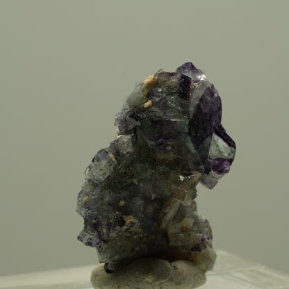 Seltene Phantom Fluorit, Orthoklas, Quarz Stufe Erongo, Namibia 24*15*12mm #14925