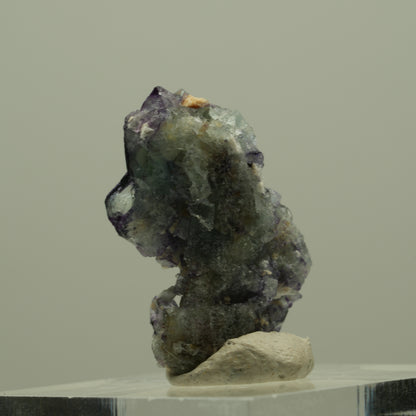 Seltene Phantom Fluorit, Orthoklas, Quarz Stufe Erongo, Namibia 24*15*12mm #14925