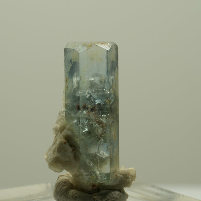 Aquamarin, Hyalit Opal, Orthoklas Stufe Erongo, Namibia 24*14*12mm #14926