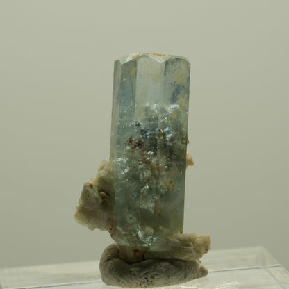 Aquamarin, Hyalit Opal, Orthoklas Stufe Erongo, Namibia 24*14*12mm #14926