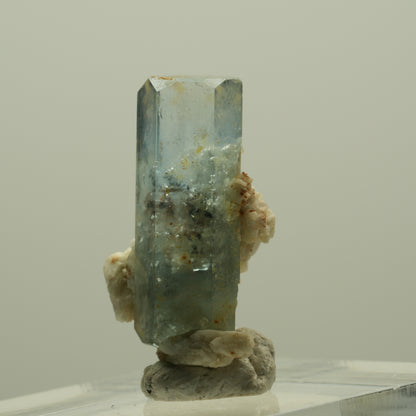Aquamarin, Hyalit Opal, Orthoklas Stufe Erongo, Namibia 24*14*12mm #14926
