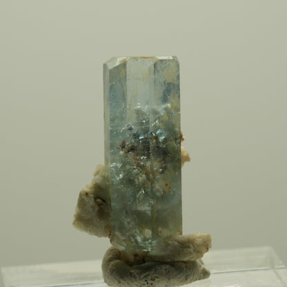 Aquamarin, Hyalit Opal, Orthoklas Stufe Erongo, Namibia 24*14*12mm #14926