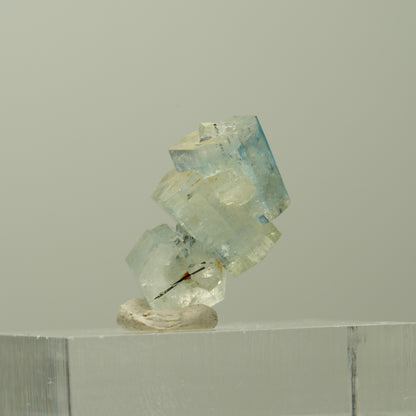 Seltene Aquamarin, Schörl Turmalin Stufe Erongo, Namibia 19*11*9mm #14928