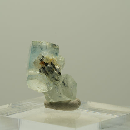 Seltene Aquamarin, Schörl Turmalin Stufe Erongo, Namibia 19*11*9mm #14928