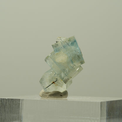 Seltene Aquamarin, Schörl Turmalin Stufe Erongo, Namibia 19*11*9mm #14928