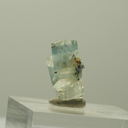 Seltene Aquamarin, Schörl Turmalin Stufe Erongo, Namibia 19*11*9mm #14928