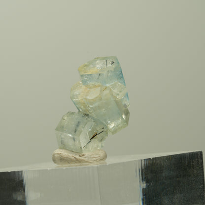 Seltene Aquamarin, Schörl Turmalin Stufe Erongo, Namibia 19*11*9mm #14928