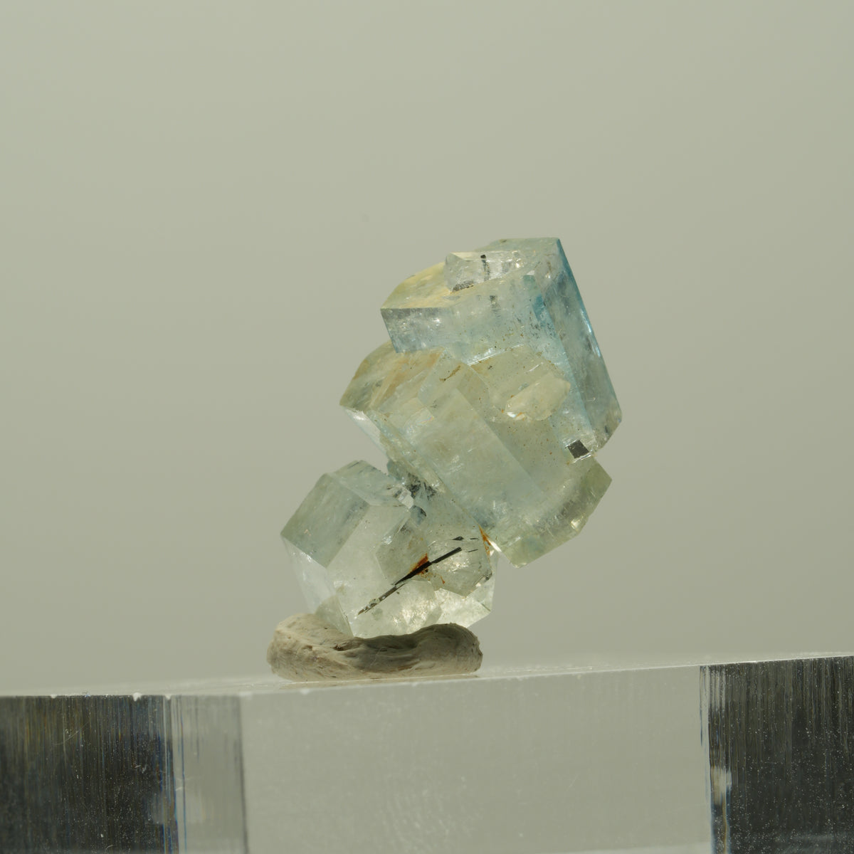 Seltene Aquamarin, Schörl Turmalin Stufe Erongo, Namibia 19*11*9mm #14928
