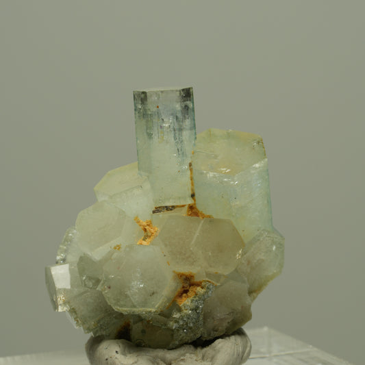Seltene Aquamarin, Muskovit Stufe Erongo, Namibia 22*22*16mm #14944