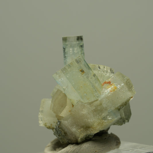 Seltene Aquamarin, Muskovit Stufe Erongo, Namibia 22*22*16mm #14944