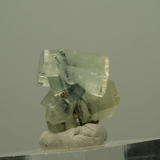 Aquamarin DT, Schörl Turmalin, Muskovit Stufe Erongo, Namibia 22*14*17mm #14946