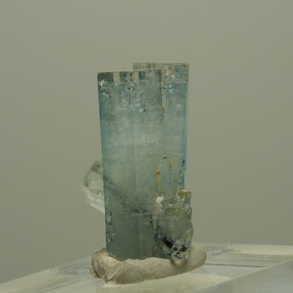 Aquamarin, Schörl Turmalin, Muskovit Stufe Erongo, Namibia 23*17*10mm #14950