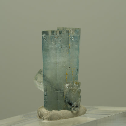 Aquamarin, Schörl Turmalin, Muskovit Stufe Erongo, Namibia 23*17*10mm #14950