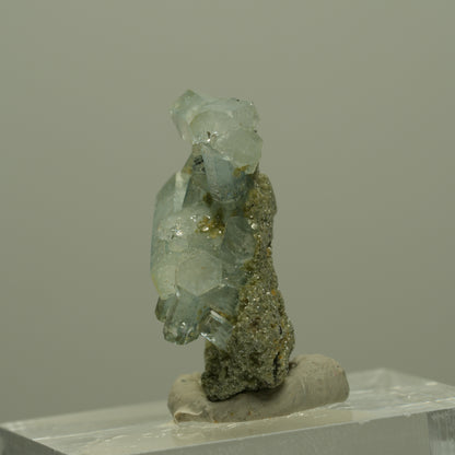 Seltene Aquamarin, Muskovit Stufe Erongo, Namibia 23*20*10mm #14953