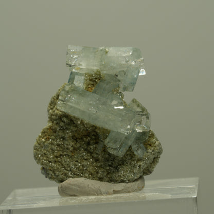 Seltene Aquamarin, Muskovit Stufe Erongo, Namibia 23*20*10mm #14953