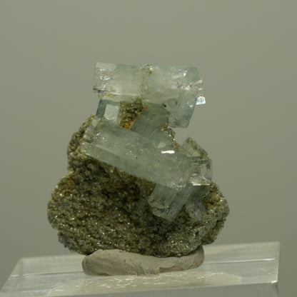 Seltene Aquamarin, Muskovit Stufe Erongo, Namibia 23*20*10mm #14953