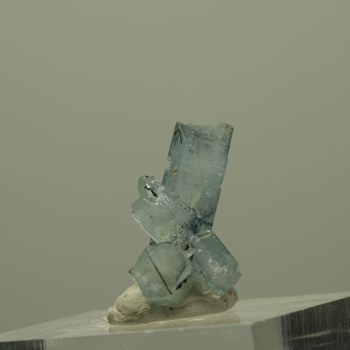 Seltene Aquamarin, Schörl Turmalin Stufe Erongo, Namibia 24*14*10mm #14954