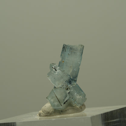 Seltene Aquamarin, Schörl Turmalin Stufe Erongo, Namibia 24*14*10mm #14954
