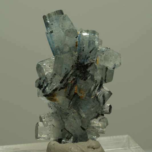 Seltene Aquamarin, Schörl Turmalin Stufe Erongo, Namibia 31*19*13mm #14955