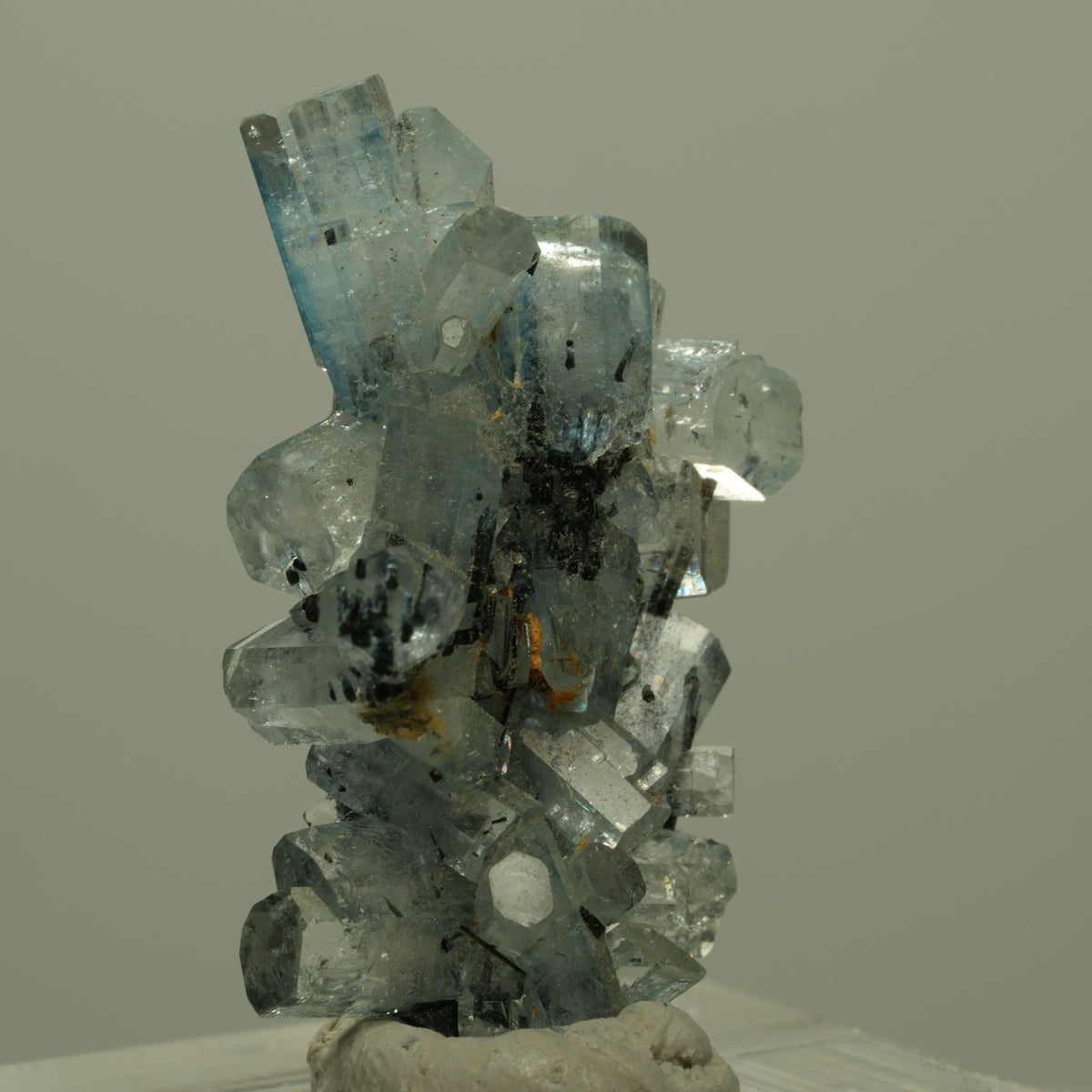 Seltene Aquamarin, Schörl Turmalin Stufe Erongo, Namibia 31*19*13mm #14955